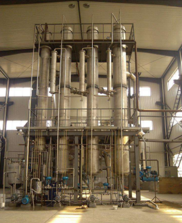 降膜蒸發器的基本原理: 降膜蒸發器的基本原理: