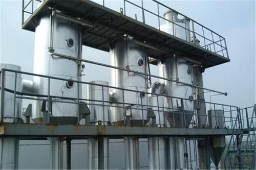 污水蒸發器完成除鹽過程：